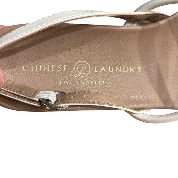 Women's Chinese laundry L.A. platform wedge sandals 9 - Picture 3 of 6